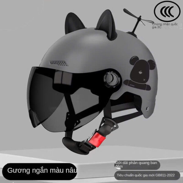 Mũ bảo hiểm Nam Nữ dễ thương - Ảnh 5