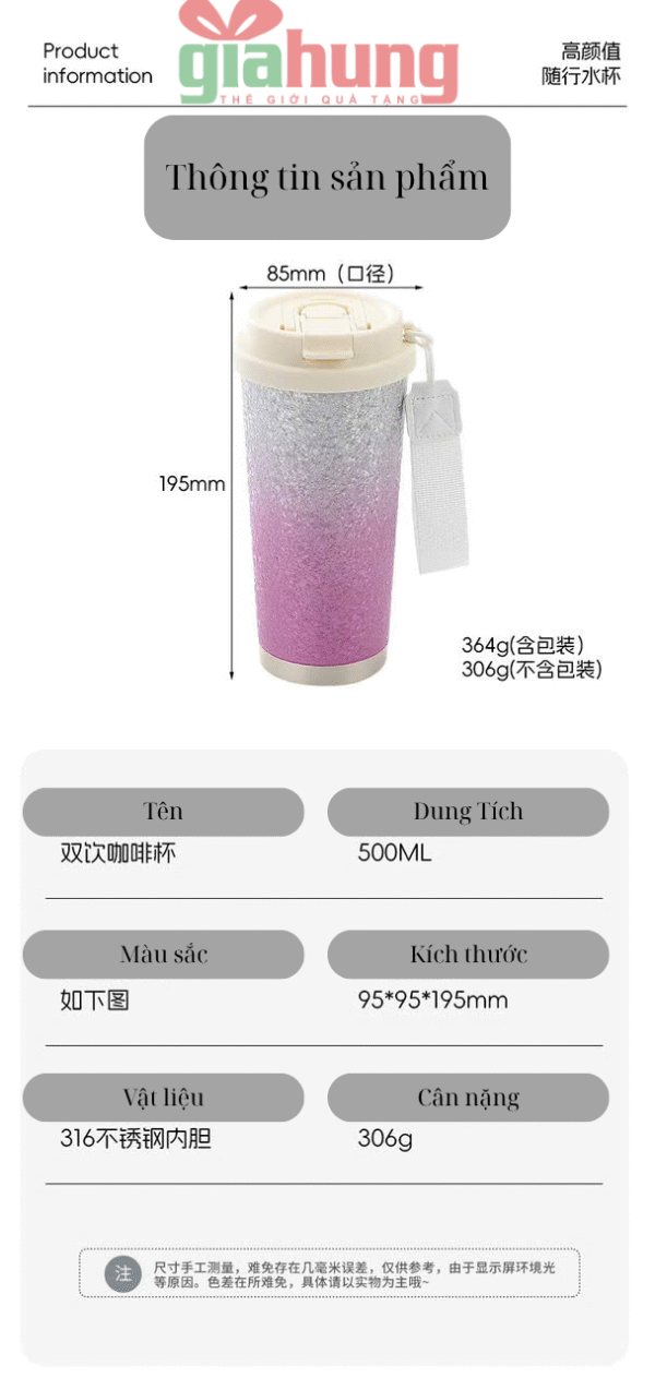 Bình giữ nhiệt lấp lánh - Ảnh 2