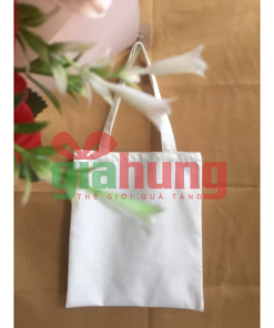 Túi vải canvas trắng in hình theo yêu cầu – Bền đẹp, giá rẻ