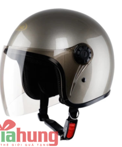 Nón Bảo Hiểm Nửa Đầu Kính Trùm