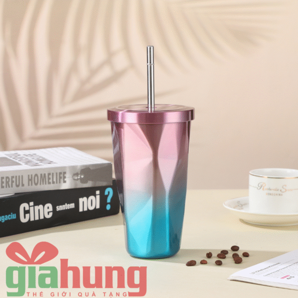 Ly Giữ Nhiệt Inox 304 Có Ống Hút - Ảnh 7