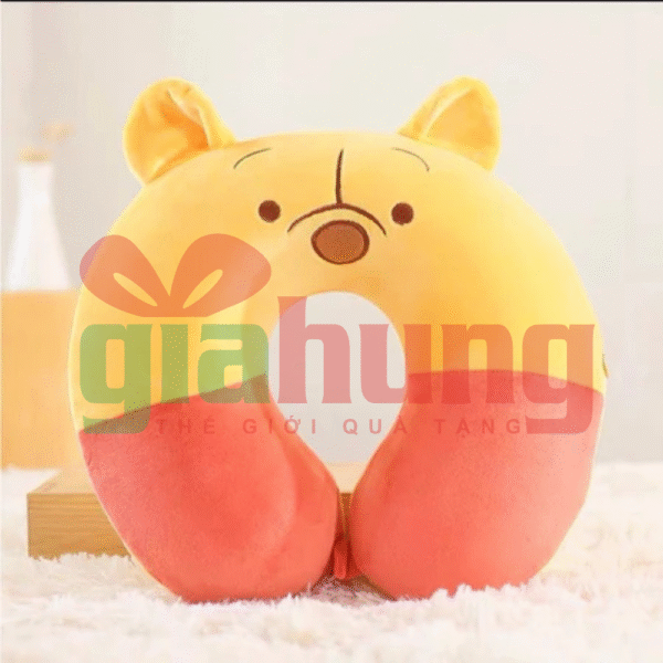 Gối Chữ U Hình Thú Bông Mềm - Ảnh 5