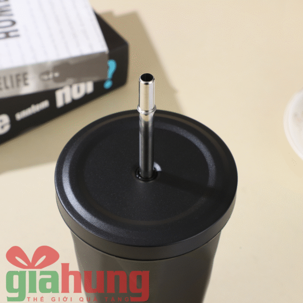 Ly Giữ Nhiệt Inox 304 Có Ống Hút - Ảnh 3