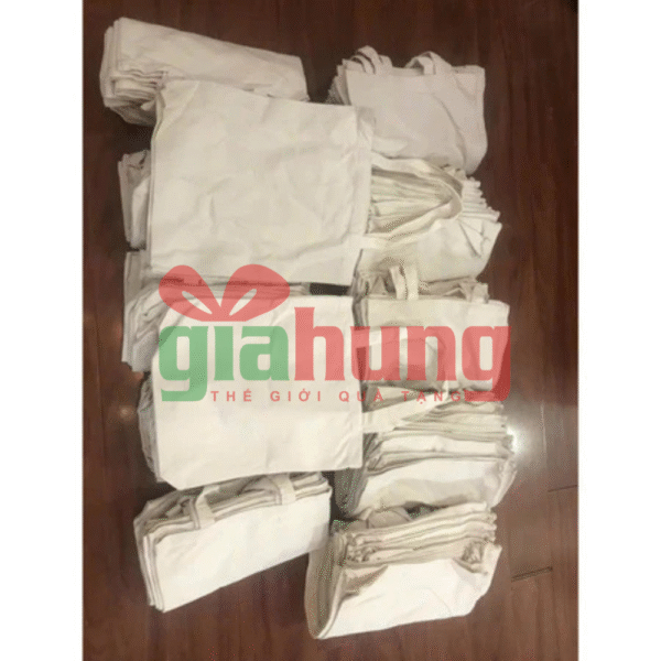 Túi vải canvas trắng in hình theo yêu cầu – Bền đẹp, giá rẻ - Ảnh 3
