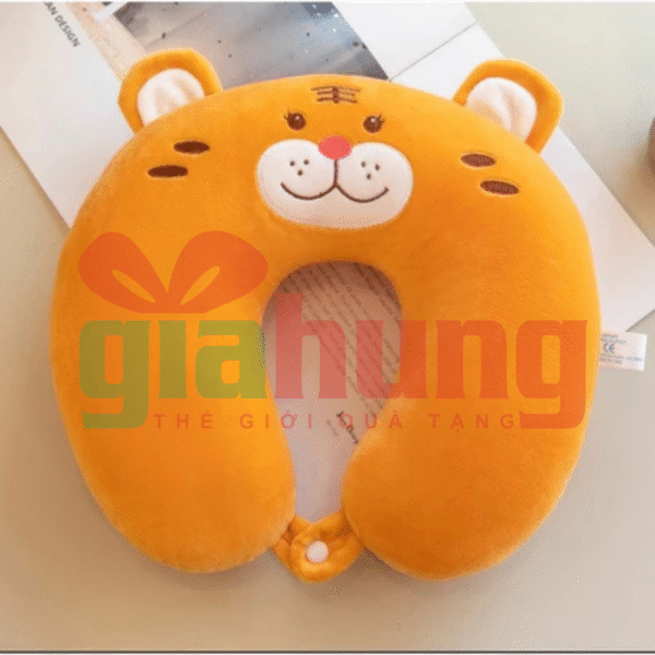 Gối Chữ U Hình Thú Bông Mềm - Ảnh 2