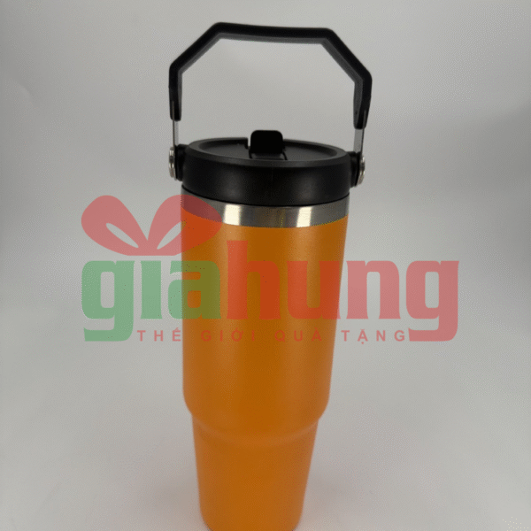 Ly Giữ Nhiệt Dung Tích Lớn, Nắp Khóa Tiện Lợi, Quai Xách Thời Trang - Ảnh 11