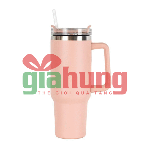 Ly Giữ Nhiệt Inox 304 Có Quai, Kèm Ống Hút 900ml Nhiều Màu - Ảnh 6
