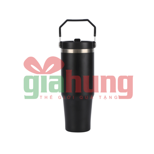 Ly Giữ Nhiệt Dung Tích Lớn, Nắp Khóa Tiện Lợi, Quai Xách Thời Trang - Ảnh 9