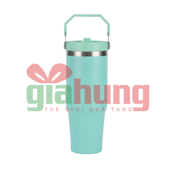 Ly Giữ Nhiệt Dung Tích Lớn, Nắp Khóa Tiện Lợi, Quai Xách Thời Trang - Ảnh 7