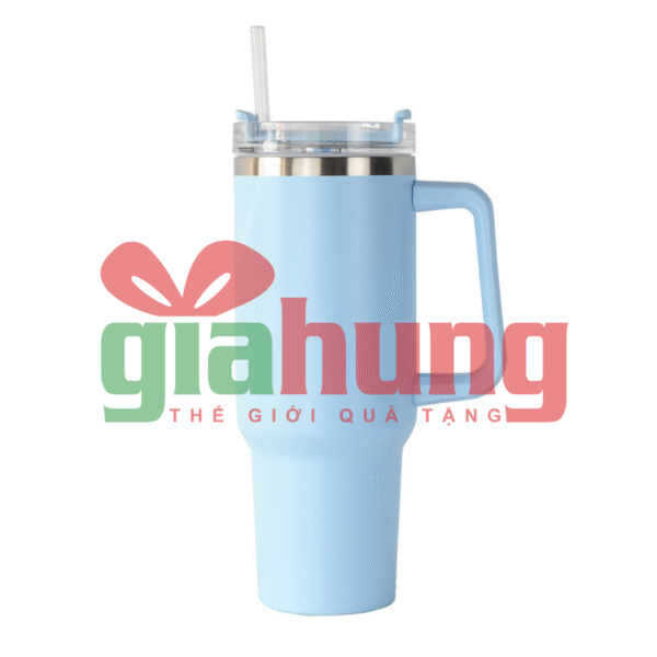 Ly Giữ Nhiệt Inox 304 Có Quai, Kèm Ống Hút 900ml Nhiều Màu - Ảnh 12