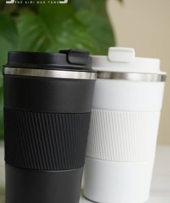 Ly Giữ Nhiệt Nắp Khóa Chống Tràn, Kèm Dây Đeo Tiện Lợi