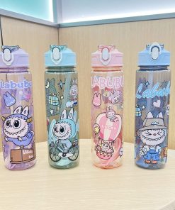 Bình nước hoạt hình Labubu