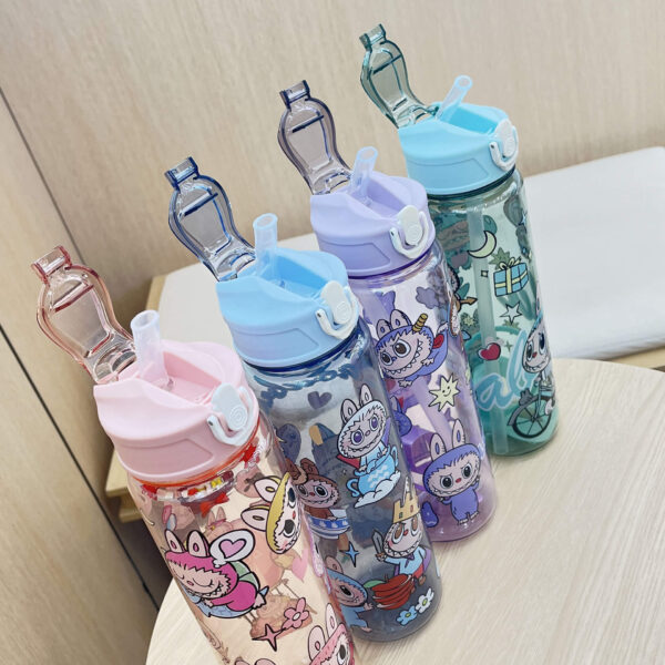 Bình nước hoạt hình Labubu - Ảnh 3