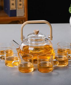 Bộ Ấm Trà Thủy Tinh Cao Cấp