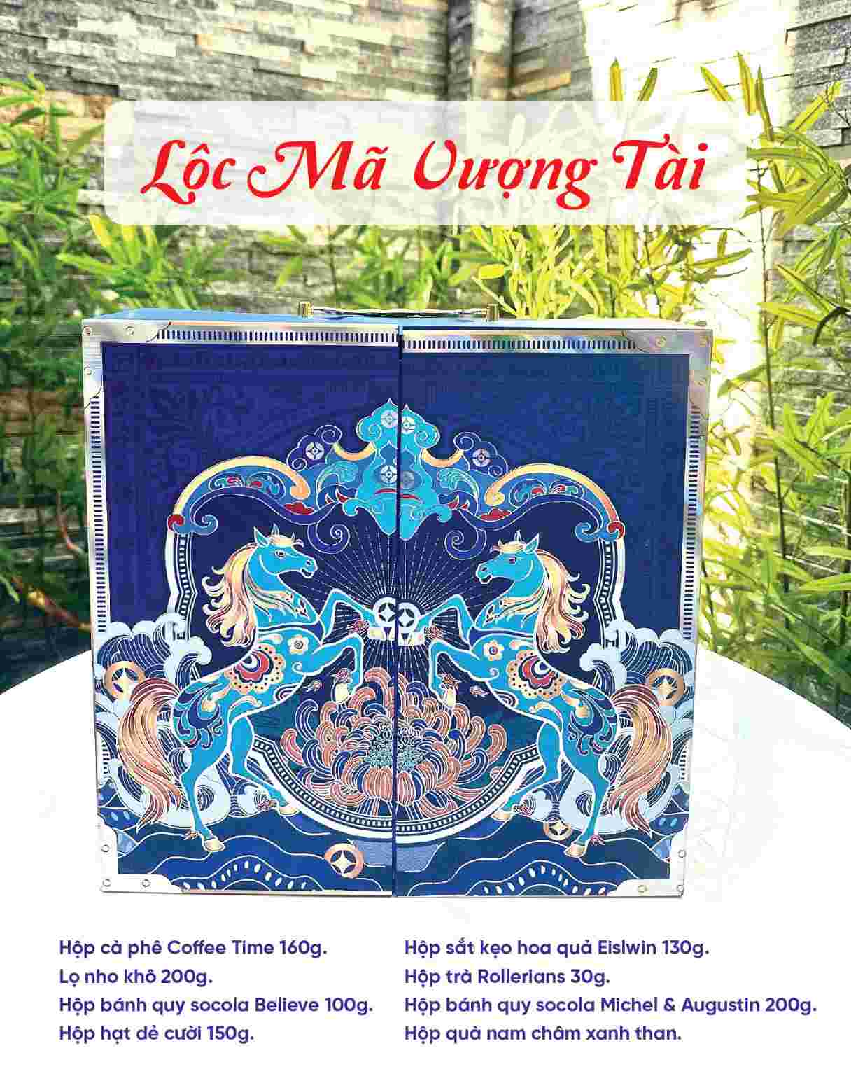 🧧Hộp Quà Tết Doanh Nghiệp Kim Tước Thịnh Vượng