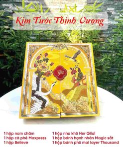 🧧 Hộp Quà Tết Doanh Nghiệp Kim Tước Thịnh Vượng