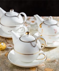 Bộ Ấm Trà Sứ Stackable Cao Cấp