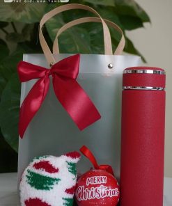 Giftset Giáng Sinh Bình Giữ Nhiệt Cao Cấp