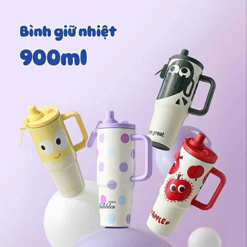 Cốc Ly giữ nhiệt hút chân không có tay cầm