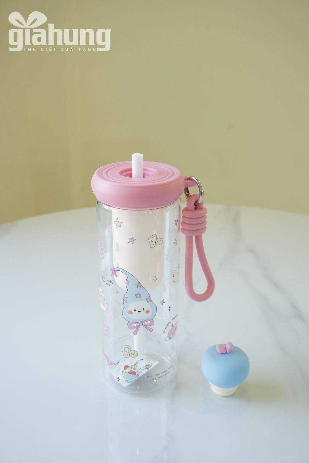 Bình Nước Họa Tiết Hoạt Hình Đáng Yêu & Tiện Dụng - Ảnh 18