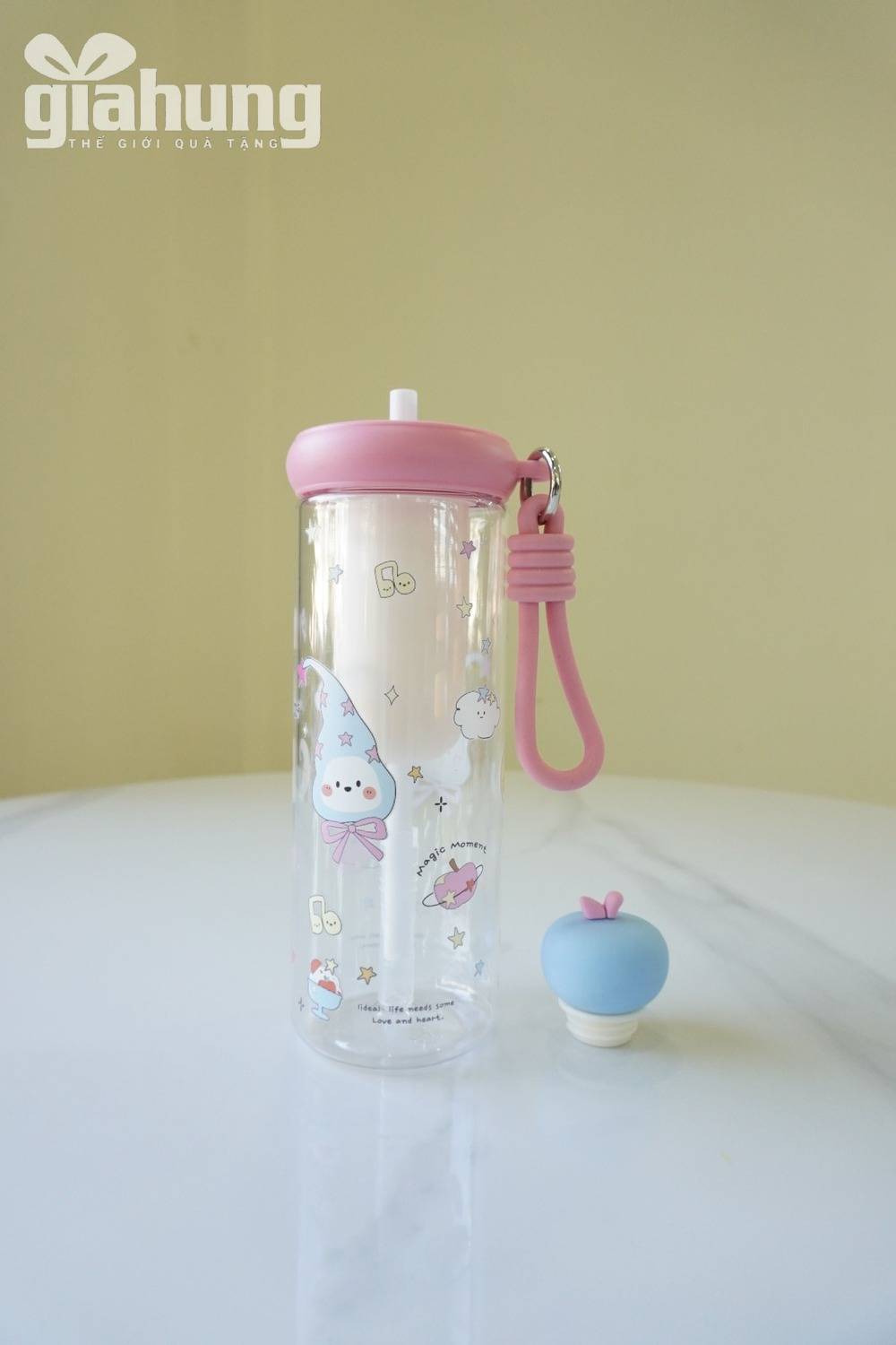 Bình Nước Họa Tiết Hoạt Hình Đáng Yêu & Tiện Dụng - Ảnh 17
