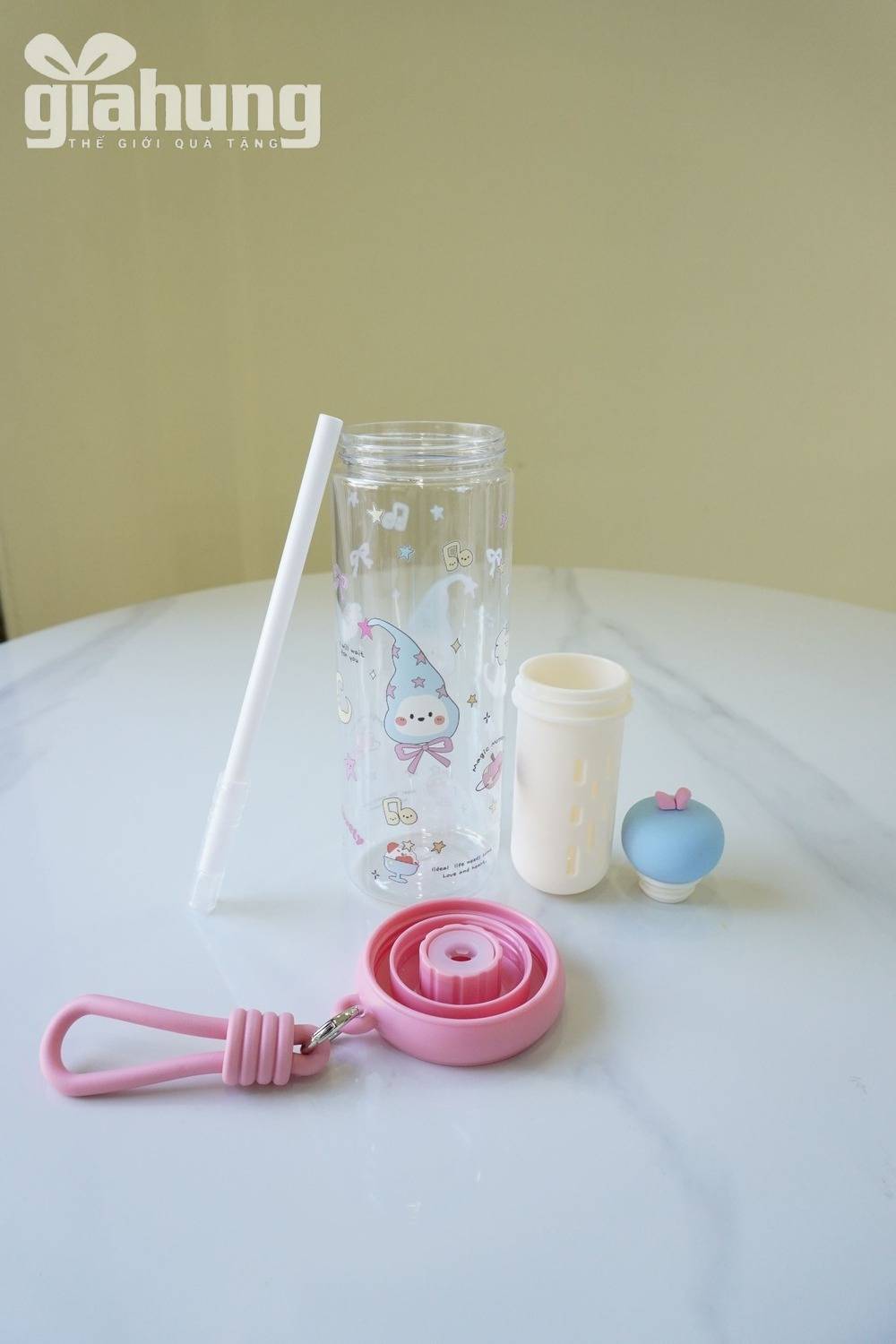Bình Nước Họa Tiết Hoạt Hình Đáng Yêu & Tiện Dụng - Ảnh 16